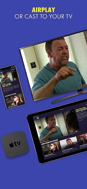 Dùng AirPlay hoặc truyền trực tiếp lên ti vi