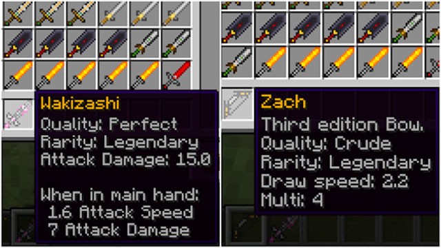 Mỗi loại vũ khí có đặc điểm riêng và được dùng trong các tình huống khác nhau