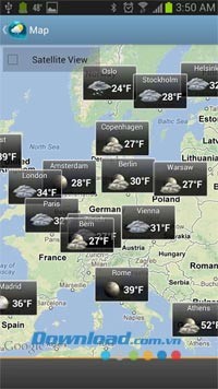 Weather & Clock Widget for Android