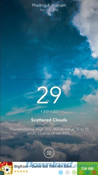 Ứng dụng thời tiết miễn phí