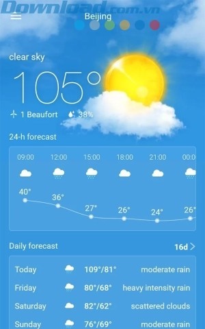 Giao diện người dùng hiện đại, đẹp mắt