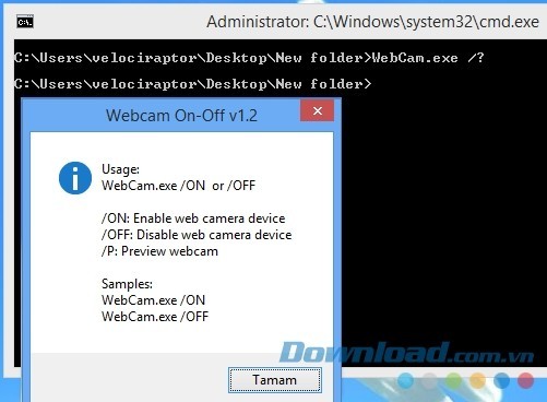 Sử dụng dòng lệnh