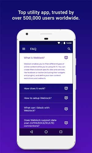 Weblock được hàng trăm nghìn người tin dùng