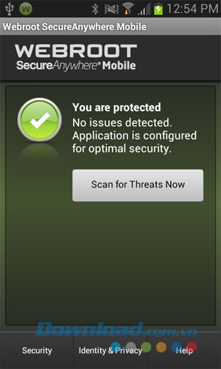Webroot Security & Antivirus for Android