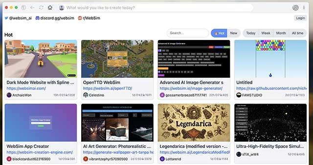 Tạo ra ứng dụng web, game và không gian 3D từ các lời nhắc văn bản hoặc URL đơn giản