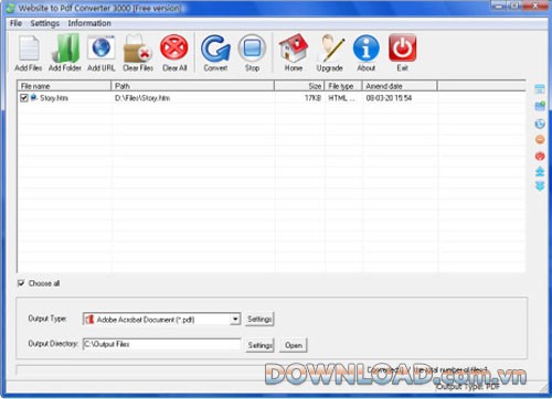 Website to Pdf Converter 3000