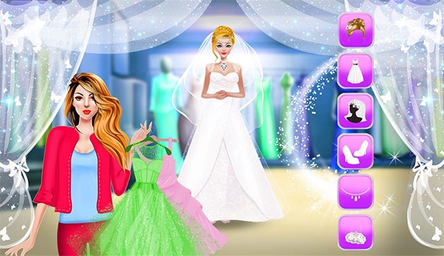 Chọn trang phục cưới lộng lẫy cho cô dâu và chú rể trong Wedding Day Planner