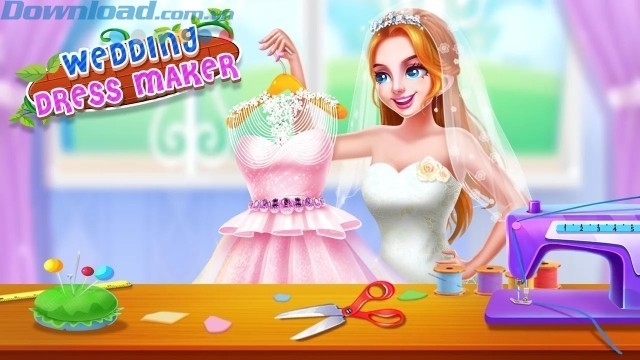 Game thời trang thiết kế váy cưới đẹp lung linh cho bạn gái