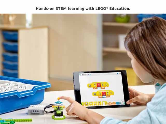 Học STEM thực hành với LEGO Education thông qua app WeDo 2.0 và bộ gạch LEGO