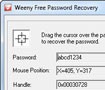 Weeny Free Password Recovery - Khôi phục mật khẩu ẩn
