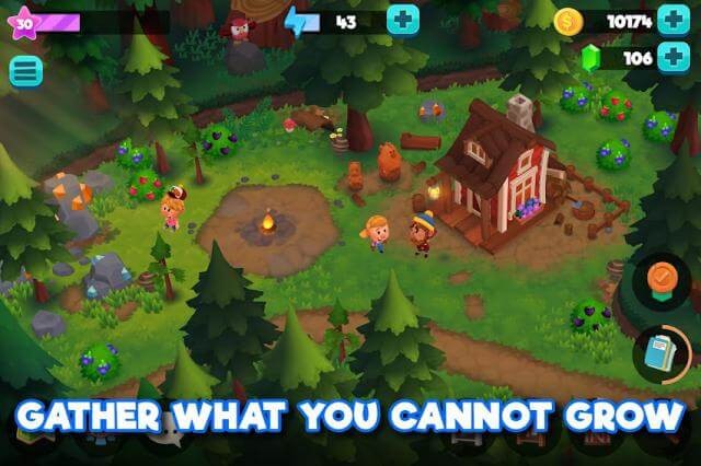 Thu thập vật phẩm và chế tạo mọi thứ