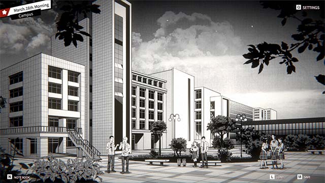 Đồ họa đen trắng là điểm nhấn thú vị trong Parallel-Weirdo