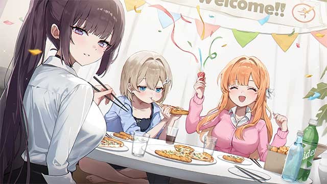 Welcome, Sharehouse! là game visual novel đồ họa Anime cực dễ thương