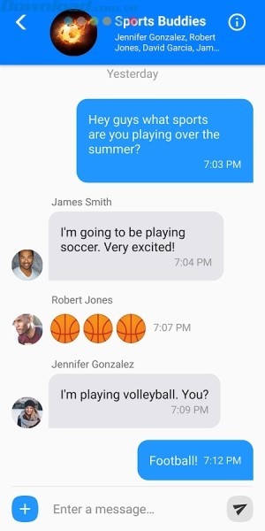 Ứng dụng nhắn tin miễn phí giống iMessage trên iPhone