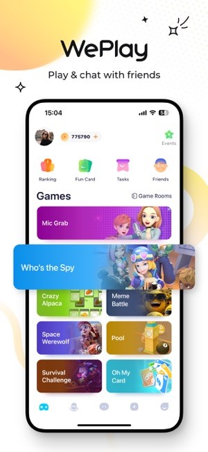 WePlay là nơi bạn chơi game và kết bạn mới