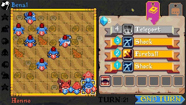 Tận dụng vũ khí và phép thuật của mỗi chiến binh trong team