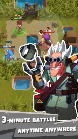 Các trận chiến kéo dài 3 phút