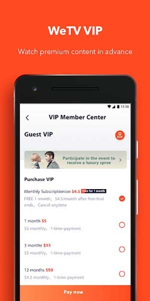 Đăng ký gói VIP để có quyền truy cập vào nhiều nội dung đặc biệt