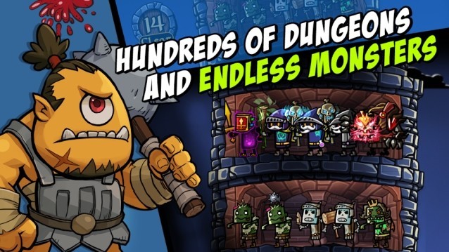 Hàng trăm hầm ngục và vô số quái vật để bạn đánh bại