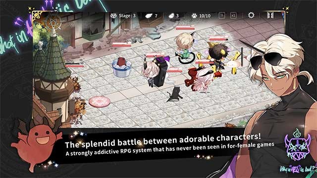 What in Hell is Bad? là game mô phỏng lãng mạn về thiên thần và ác quỷ