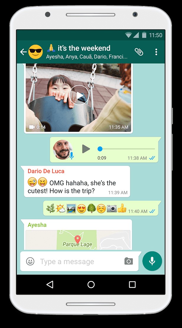 WhatsApp iOS nhắn tin miễn phí