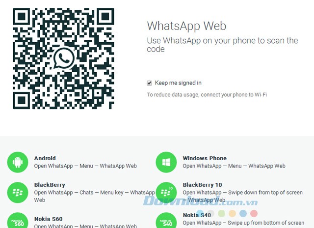 Quét mã QR để đăng nhập WhatsApp - nhắn tin, chat nhóm, trò chuyện nhóm miễn phí