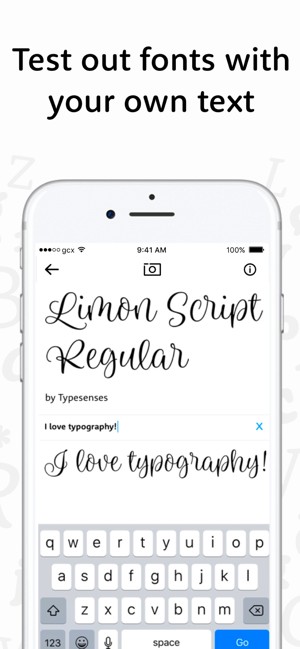 Xem các font với text của bạn