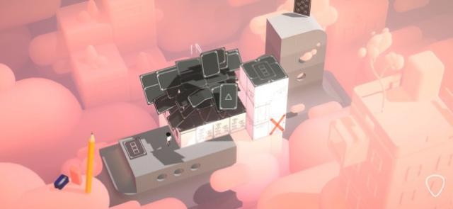 Cơ chế chính của Where Cards Fall liên quan đến việc xây dựng các ngôi nhà bằng lá bài