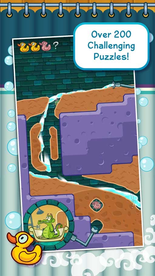 Where's My Water? cho iOS cực hấp dẫn