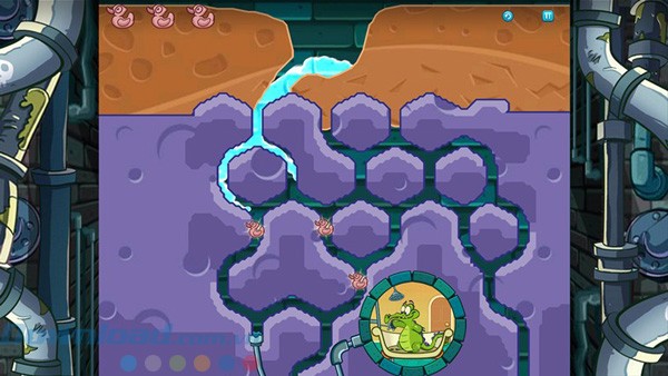 Giao diện game Where's My Water?