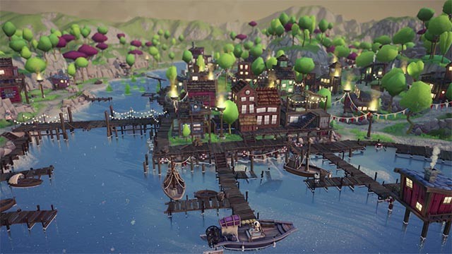 Game Whisker Water sở hữu đồ họa xinh xỉu và màu sắc bắt mắt