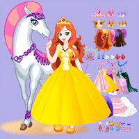 White Horse Princess Dress Up - Android Game Thời Trang