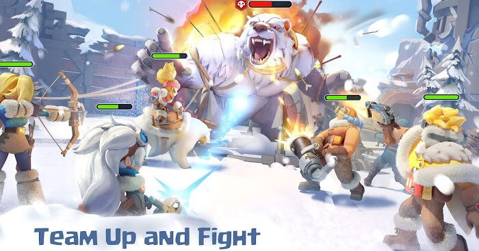 Lập tổ đội và cùng nhau chiến đấu với kẻ thù