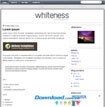 Whiteness - Mẫu Template Chuyên Nghiệp Đa Dạng Chủ Đề