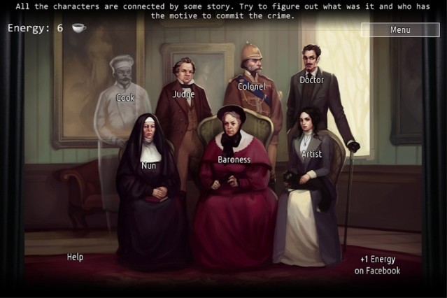 Có bảy nhân vật trong trò chơi, mỗi ngày sẽ có một người chết