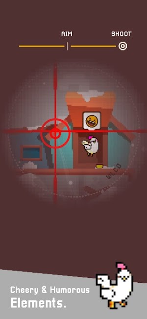 Nhắm bắn chính xác để tiêu diệt những con gà phiền phức