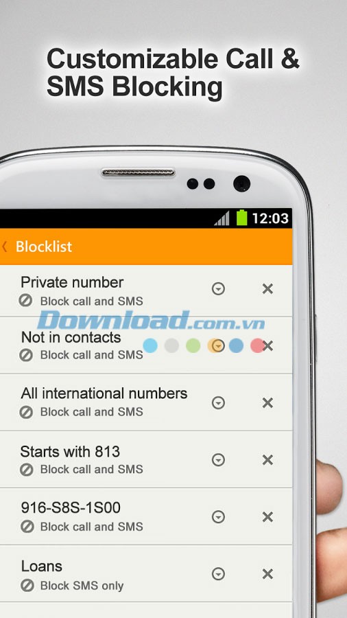 WhosCall - block calls, texts for Android