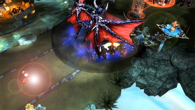 Game Wide Cross nổi bật với các trận đánh tổ đội 5v5 gay cấn, đẫm máu