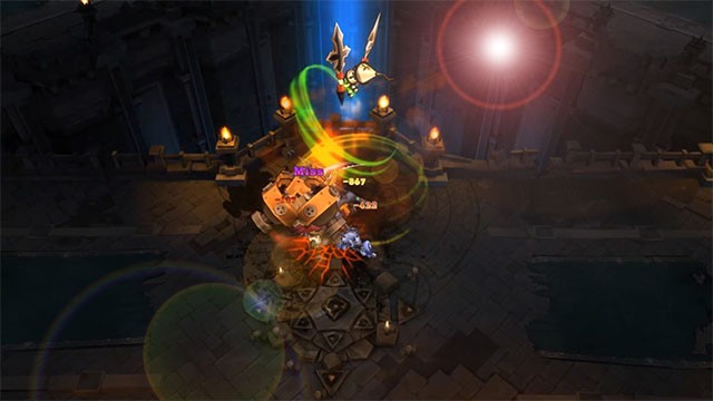 Wide Cross PC sở hữu tiết tấu nhanh nhưng với cơ chế điều khiển đơn giản