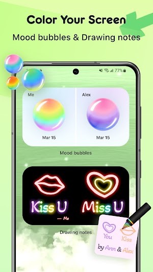 Tạo ra màn hình đầy màu sắc