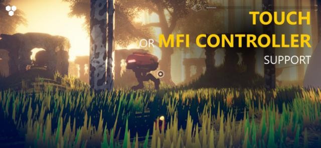 Game Widower's Sky hỗ trợ bộ điều khiển MFI hoặc cảm ứng chạm