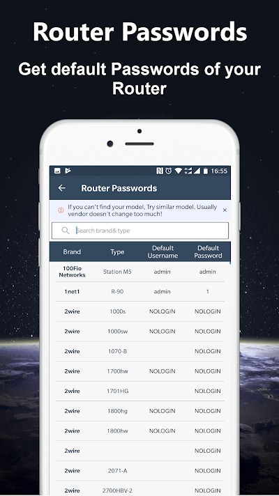 Xem mật khẩu Router trên WiFi Detector