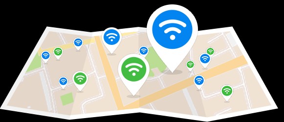 WiFi Master Key cho Android có bản đồ wifi