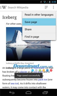 Wikipedia cho Android