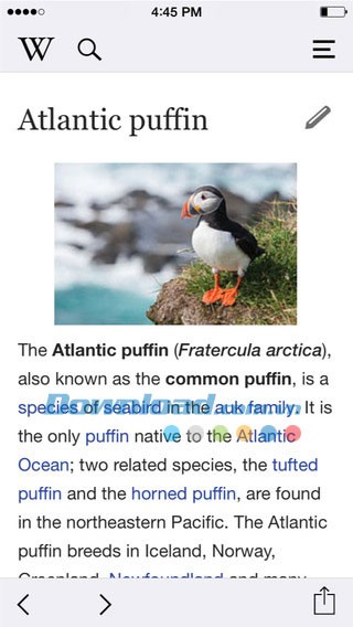 Wikipedia Mobile cho iOS