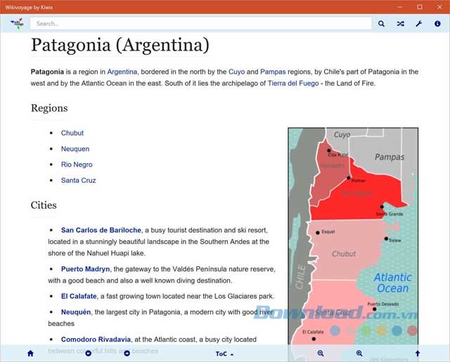 Ứng dụng du lịch offline