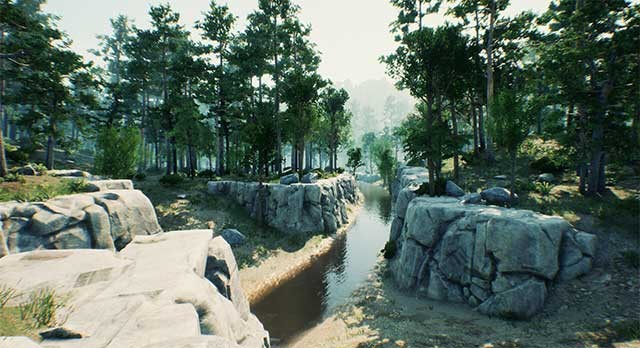 Phiêu lưu trên những địa điểm nguy hiểm của hòn đảo để tìm vật tư sinh hoạt