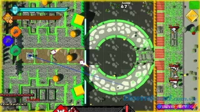 Tìm cách ngắm bắn chuẩn xác trong game bắn súng Wild Arena cho máy tính