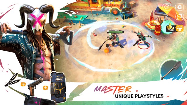 Làm chủ các phong cách chơi độc đáo trong game Wild Arena Survivors