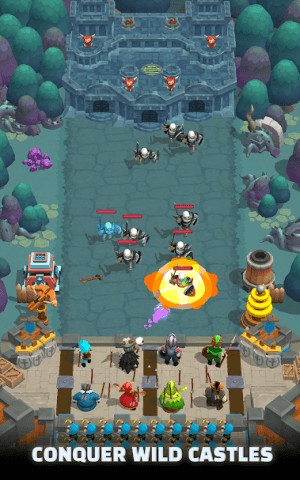 Chinh phục các tòa tháp trong Wild Castle TD